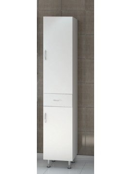 Vertikala TREND MDF- polica + fioka - Belo 84007